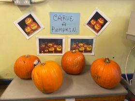 Carve a pumpkin P3C