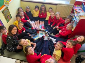 Odd socks day and wicked Wednesday in P3C