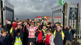 Well done to everyone who took part in our big walk to school morning!