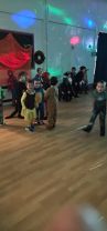 Having fun at the P2 Halloween Disco