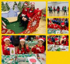 P7 Girls Visit St Cecilia's Christmas Workshop