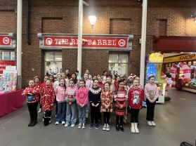 School choir visits Northside 